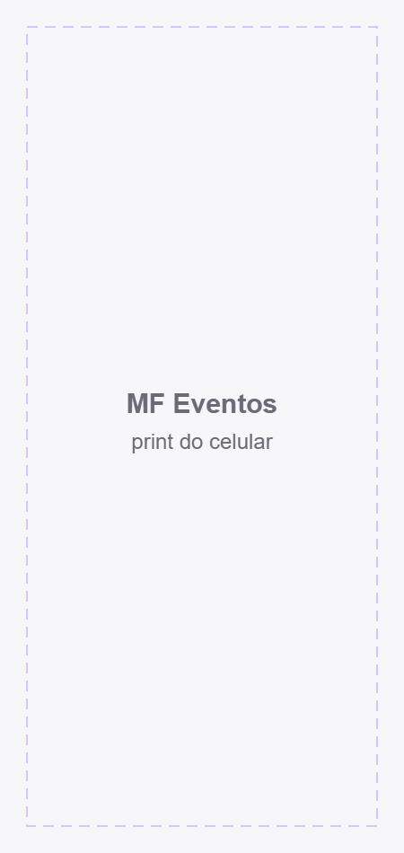 Site MF Eventos BBQ At Home no celular