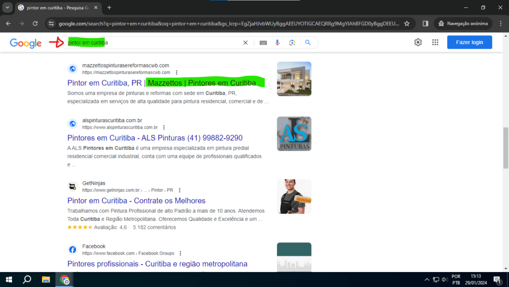 Resultados SEO