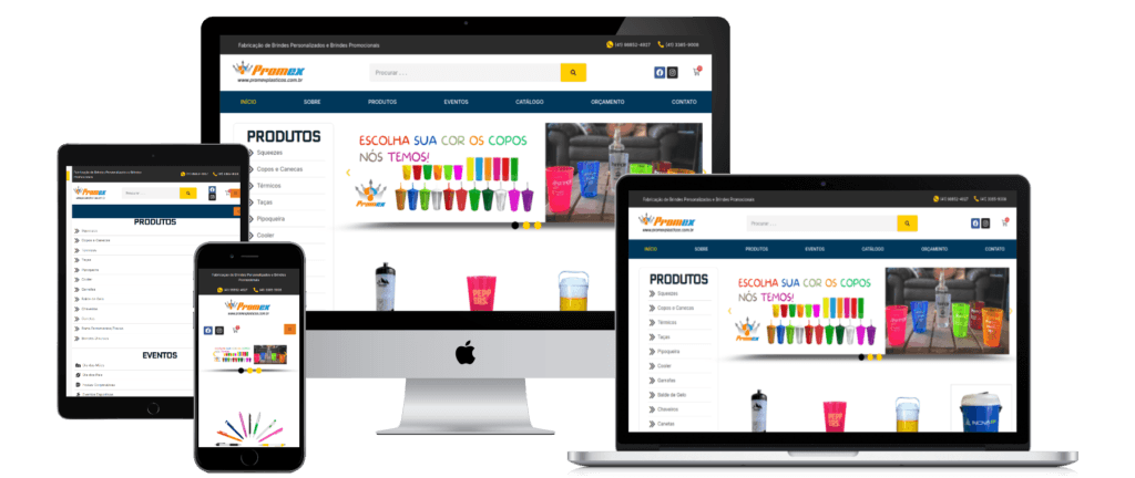 MOckup portfólio Promex Plásticos