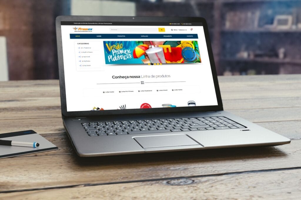 Criação de loja virtual