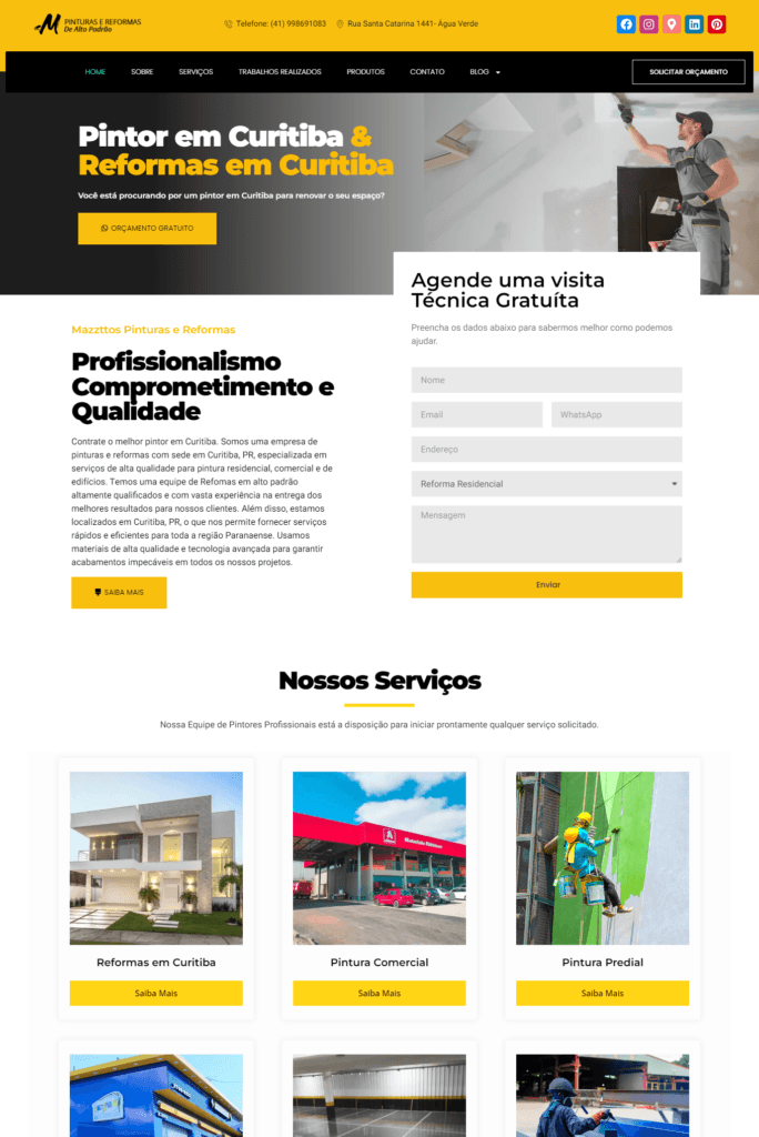 Marketing Digital e Criação de sites Curitiba